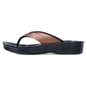 Lotusfeet : Serenity Walk Women Chappal Long-Lasting Brown Aero Soft - 0877 - Image 3