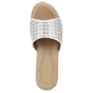 Professional Prowess: Lotusfeet's Executive Elegance Collection White Formals - 0107 - Image 4