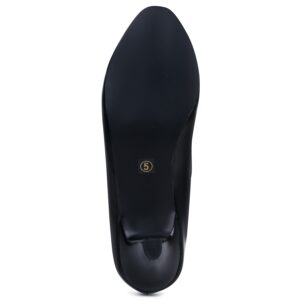 Professional Prowess: Lotusfeet's Executive Elegance Collection Black Formals - 0114 - Image 5