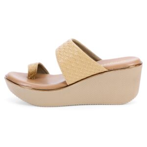 Discover the Comfort and Durability of Lotusfeet's PU Sole for Everyday Ease Tan - 0210 - Image 3