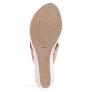 Bridal Bliss: Lotusfeet's Ethereal Elegance Collection Sultan / RoseGold Color - 0211 - Image 5